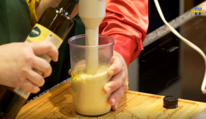 Herstellung vegane Mayonnaise