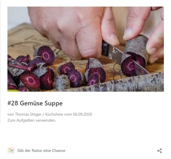 Rezept Gemüse Suppe