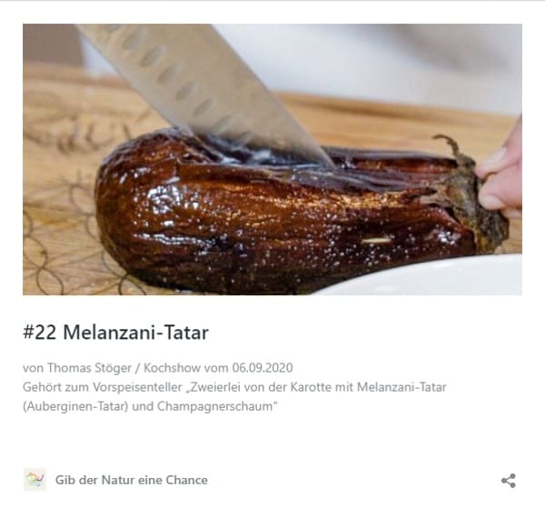 Rezept Melanzani-Tatar