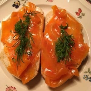 Rezept veganer Lachs