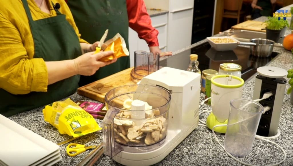 vegane Zitronenkekse für den Boden