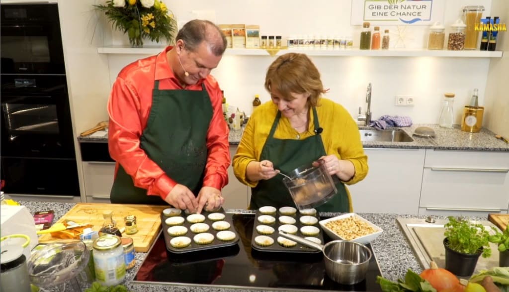 Alles will gleichmäßig portioniert werden, mit Liebe