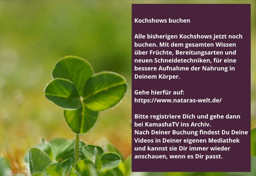 Kochshows buchen bei Kamasha-TV