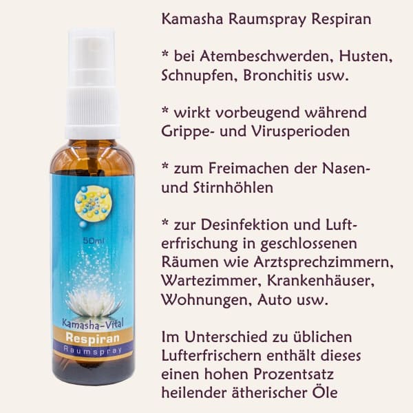 Raumspray Respiran Kamasha Vital