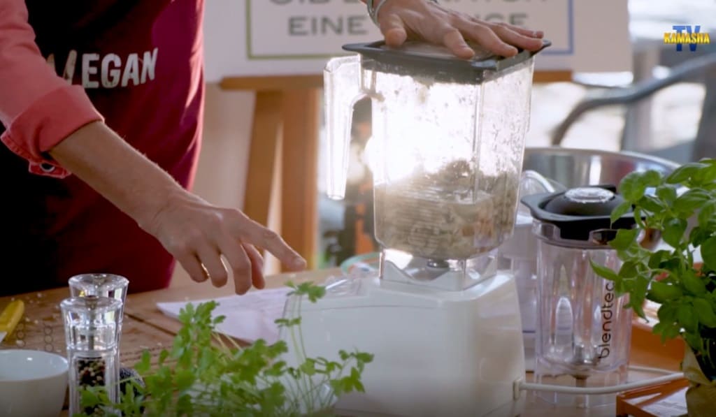 Sosse mit Visiona Wasser