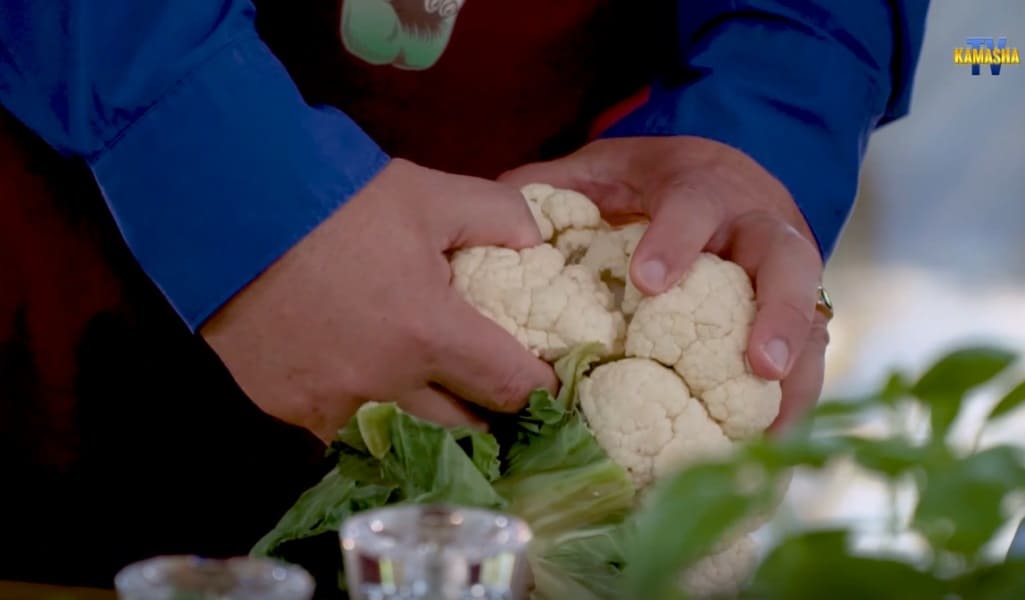 Blumenkohl brechen statt schneiden