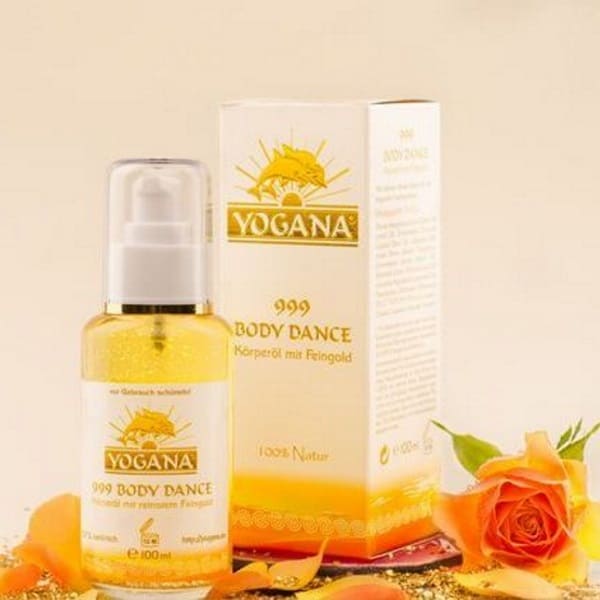 Yogana 999 Body Dance Körperöl mit Feingold