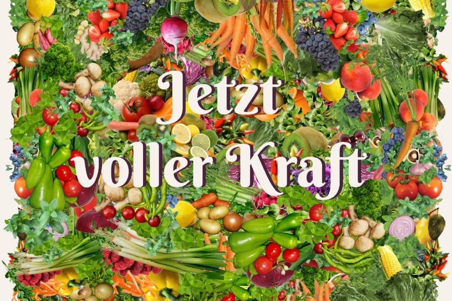 Jetzt voller Kraft - Saisonkalender Gib der Natur eine Chance