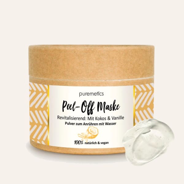 puremetics peel off maske kokos vanille