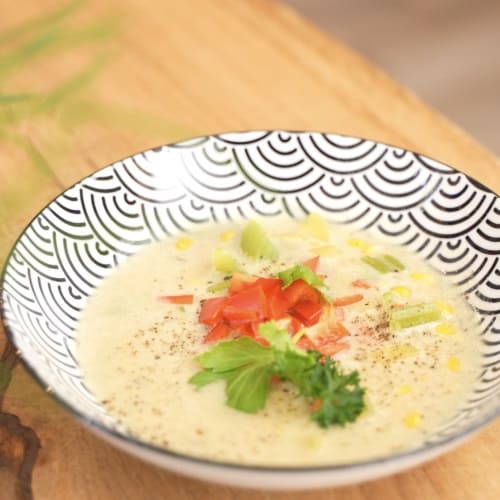 vegane Maissuppe