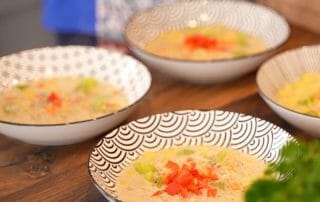 Vegane Maissuppe bei "Gib der Natur eine Chance"