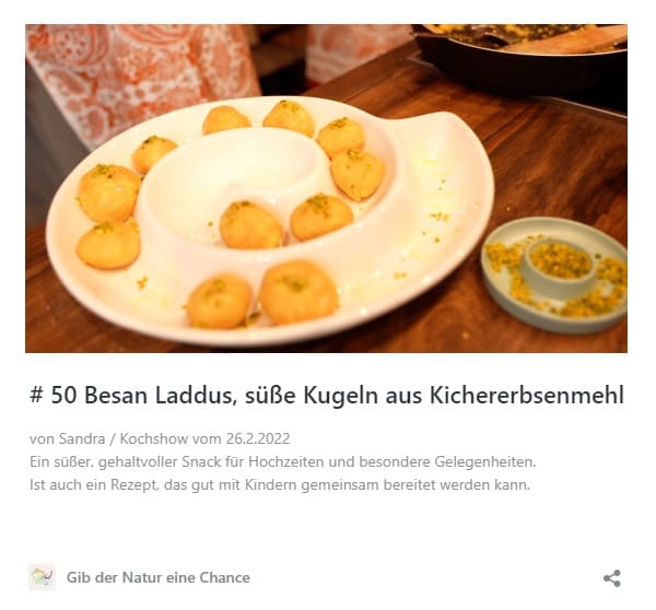 # 50 Besan Laddus