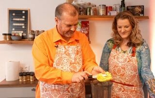 Aouyash und Sandra Larbig-Dar April 2022