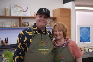 Kochshow Griechisch leicht 27 August 2022 Aouyash und Uomi