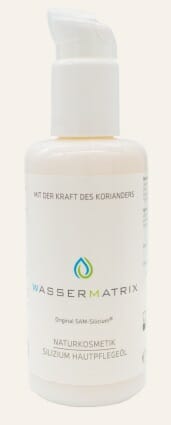 Silizium Hautpflegeöl Wassermatrix