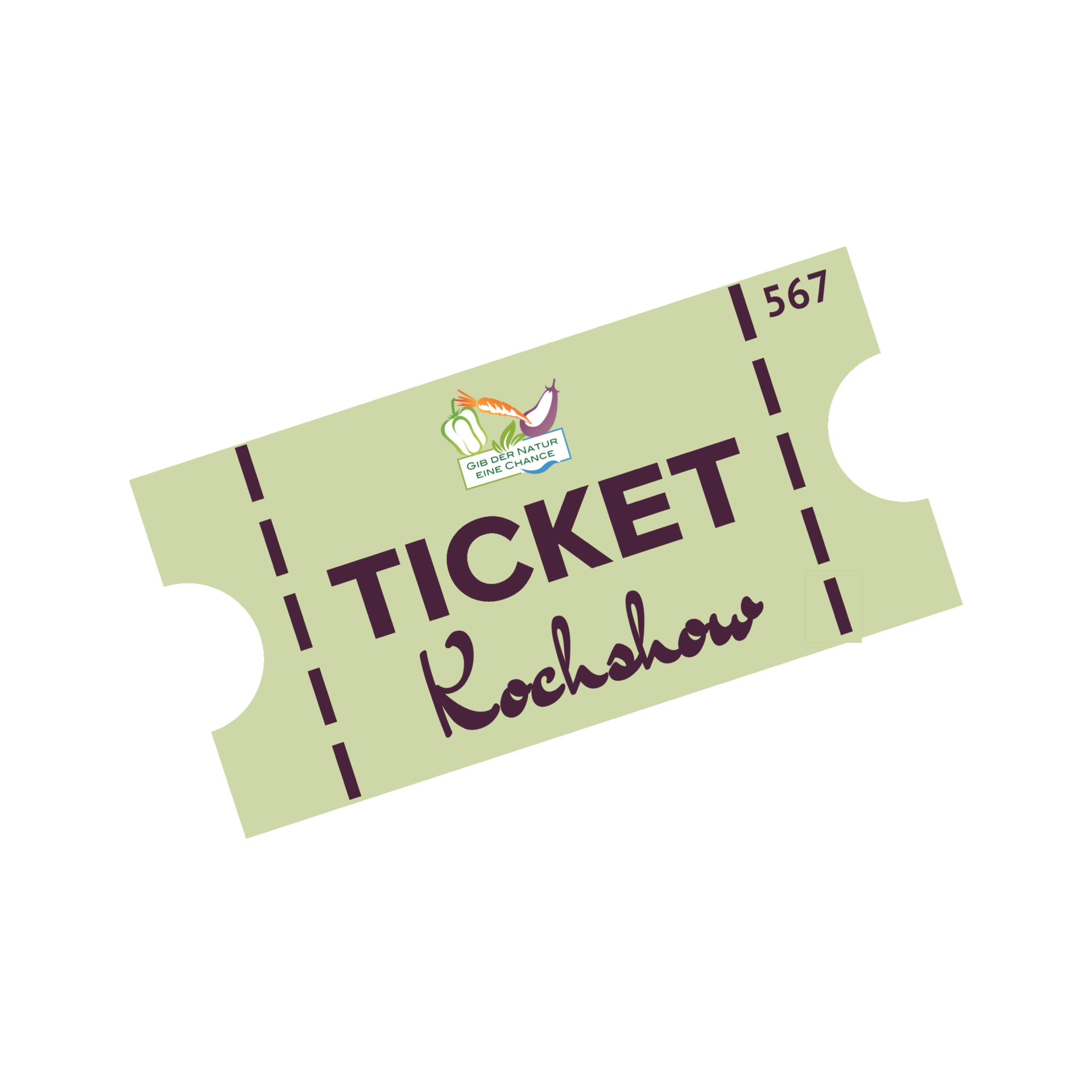 Ticket Kochshow "Gib der Natur eine Chance"
