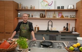 Rene Weishaar aus Sontra mit dem veganen Weihnachts-Winterzauber Menue